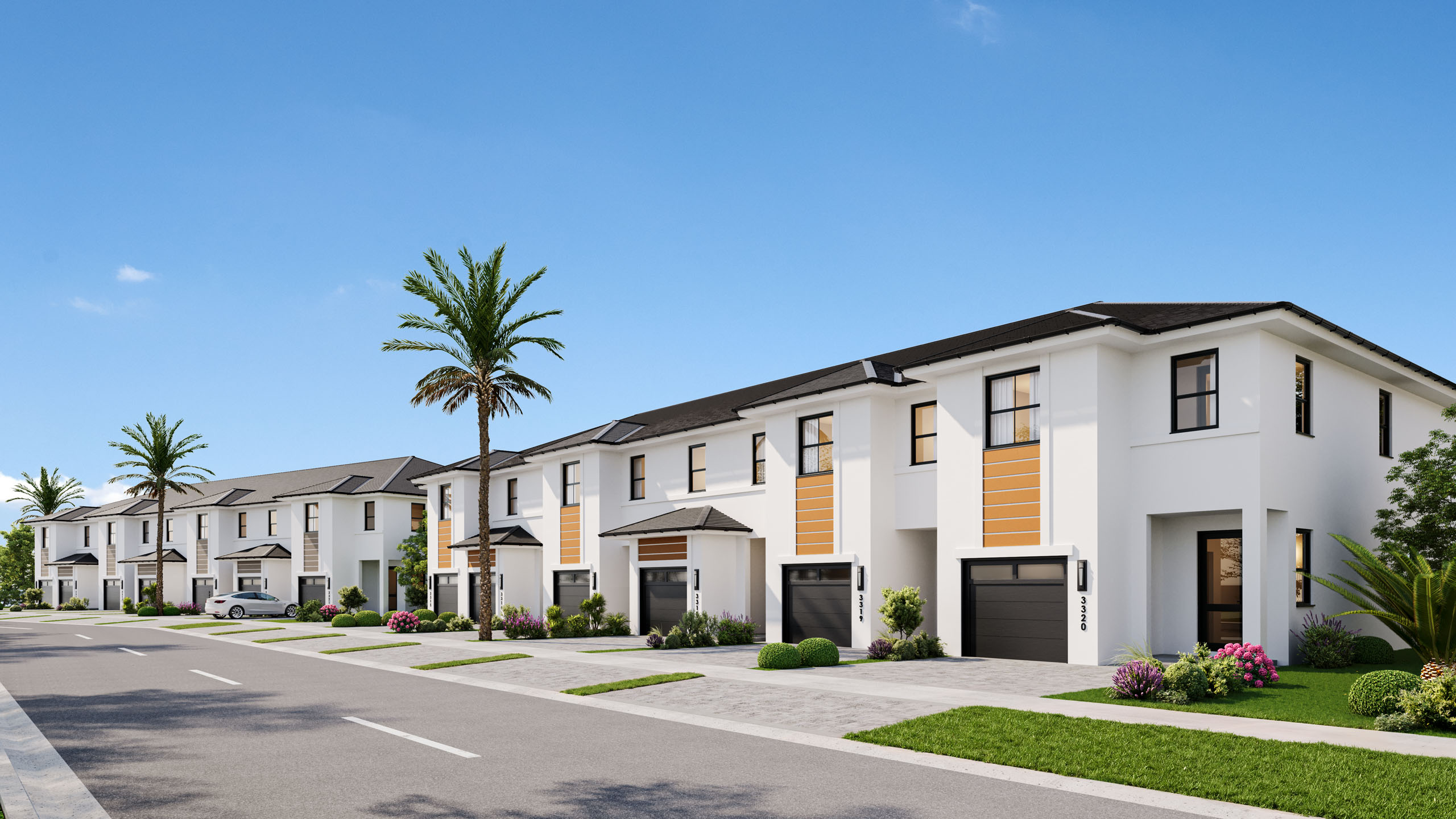 Exterior of a home in the K Legacy community by Bluenest